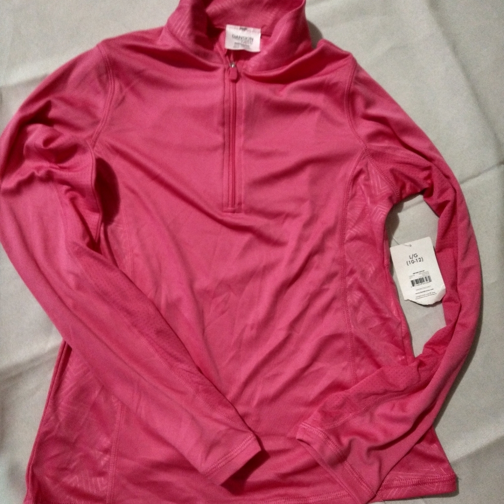 Danskin now pink sweatshirt